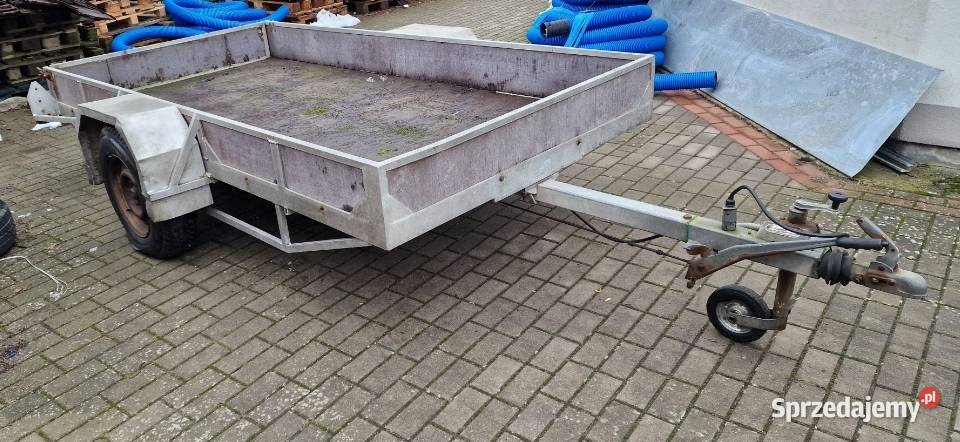 Przyczepa samochodowa 1200 DMC wymiar 3m x 15m zachodniopomorskie Koszalin
