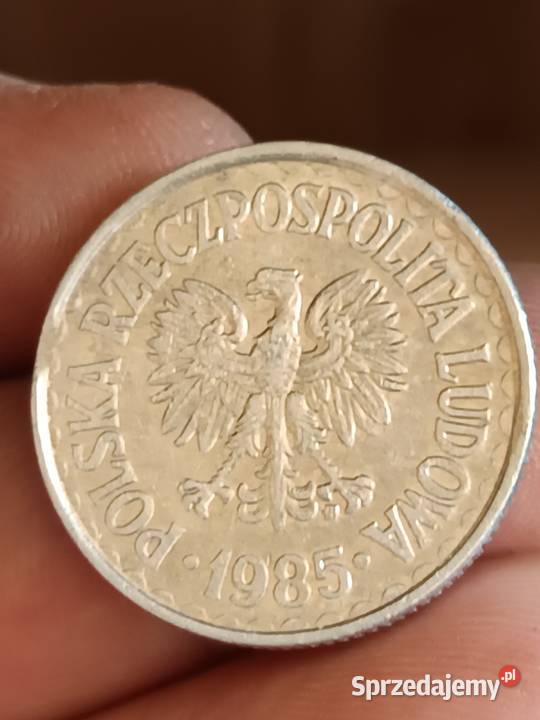 Sprzedam monetę 1 zloty 1985 odkrój lachy Chełm sprzedam