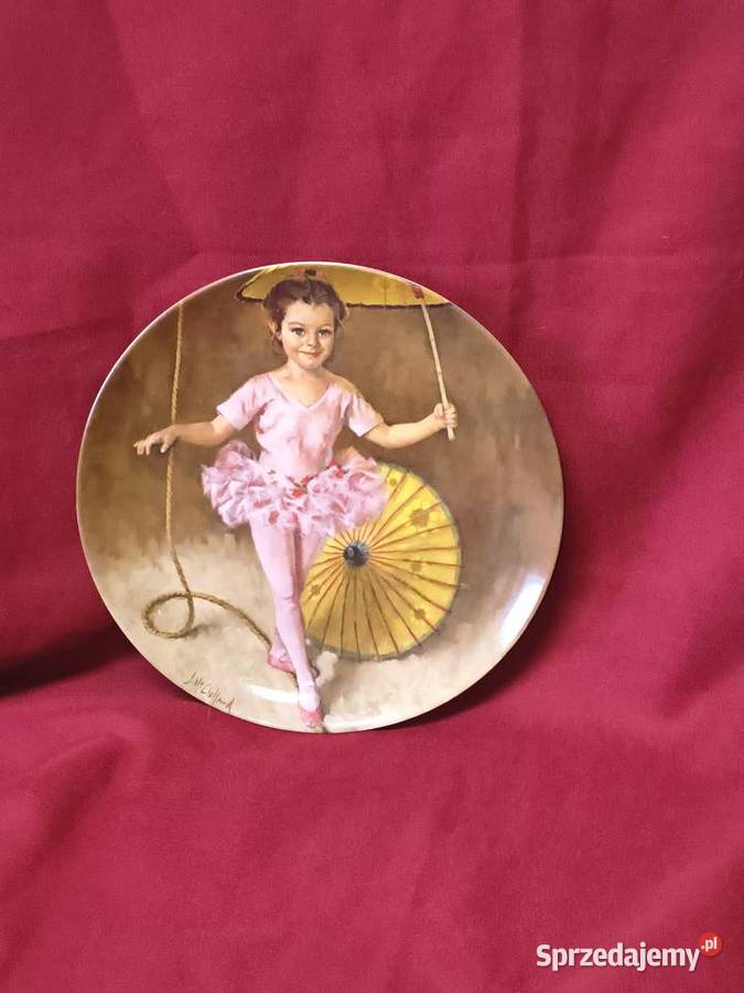Talerz kolekcjonerski Katie the Tightrope Walker Chorzew