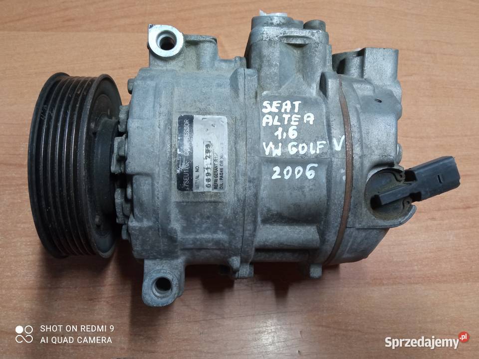 Sprężarka klimatyzacji VW Golf 5 Seat Altea 16 osobowe podkarpackie Oleszyce