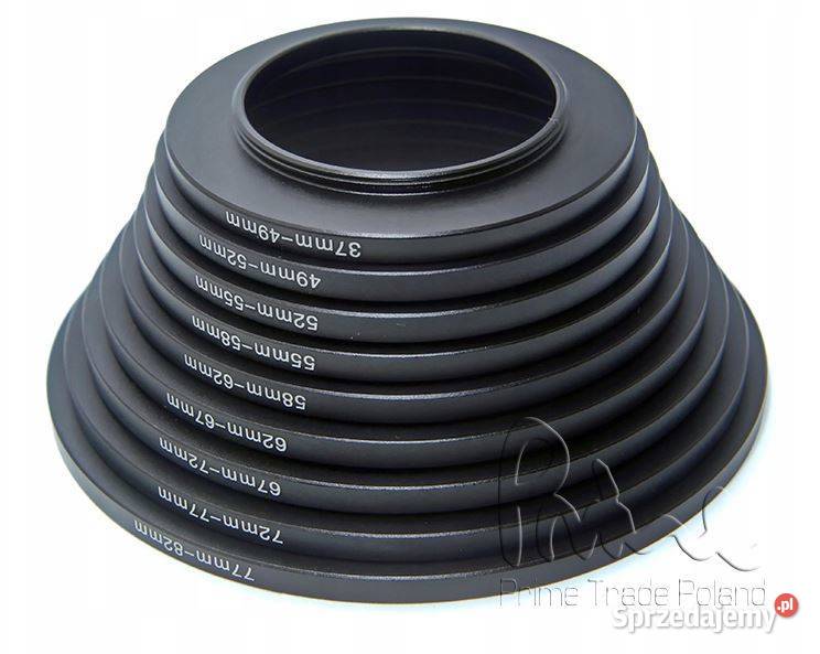 ZESTAW 9 redukcji 37 49 52 55 58 62 67 72 77 82 sprzedam