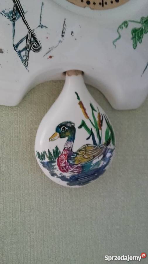 zegar ceramiczny malowany ręcznie ścienny Częstochowa