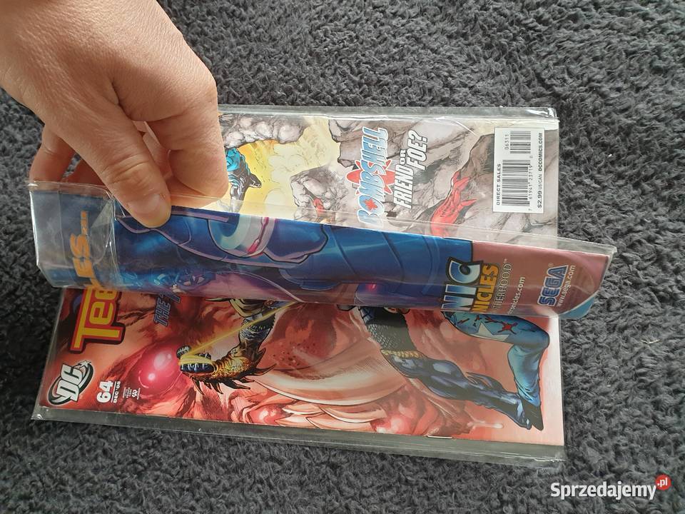 Teen Titans Pawns Kings zestaw 3 komiksów DC USA Gdynia
