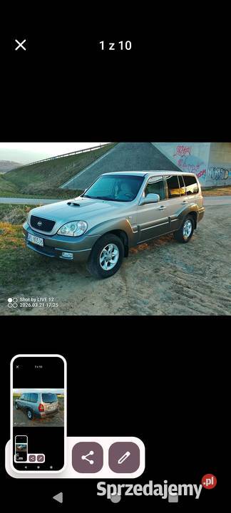 HYUNDAI TERRACAN 4x4 29 CRDi 163 Kłodzko