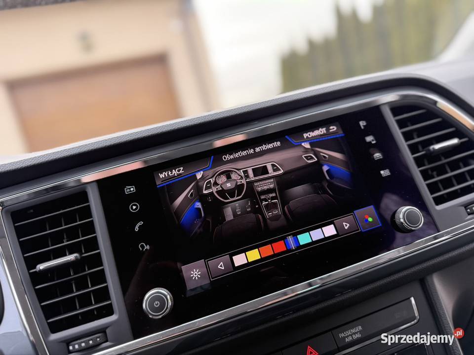 Seat Ateca 15 TSI Ambiente Kamera Led Zadbana 150KM łódzkie Kutno