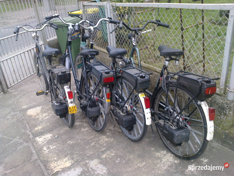 Rower z silnikiem SACHS Sparta met
