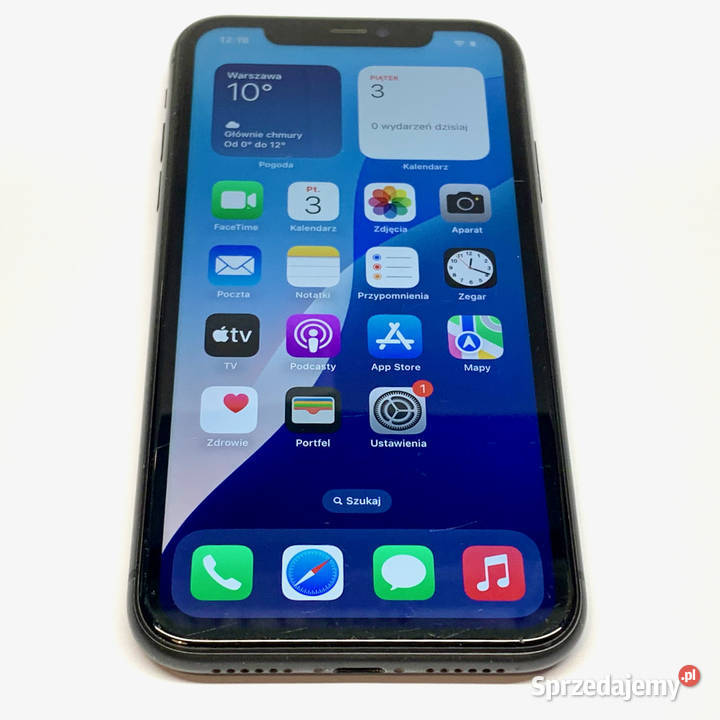 APPLE iPhone 11 128GB Smartfon czarny BLACK Bat Warszawa