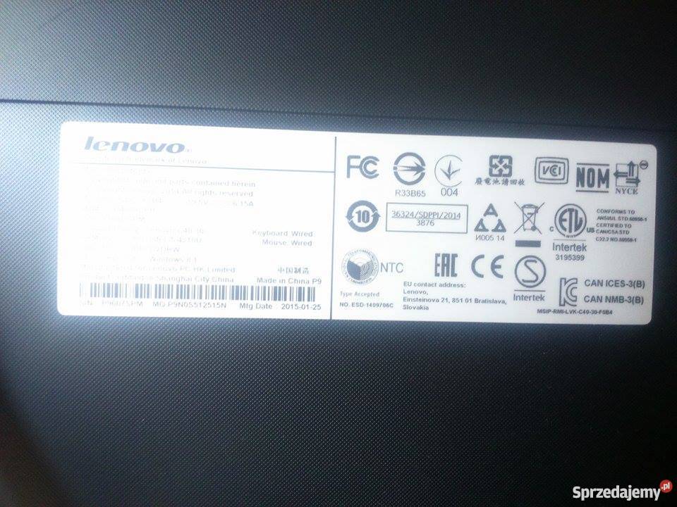 Komputer AiO Lenovo C4030 i5 22FHD Olsztyn