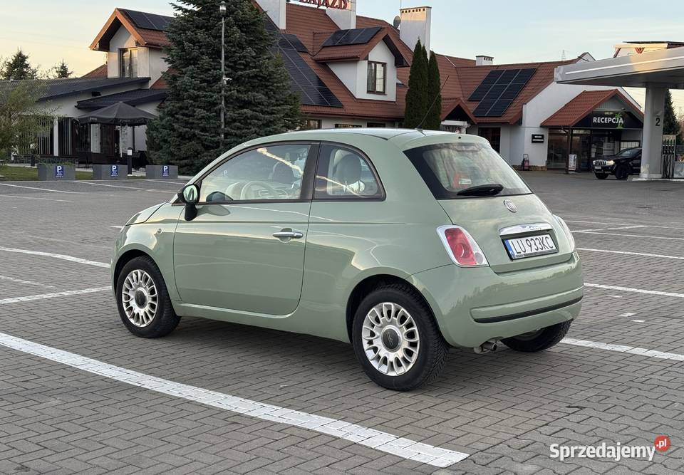 Fiat 500 12 Benzyna MIĘTOWY SALON Lublin 9 900