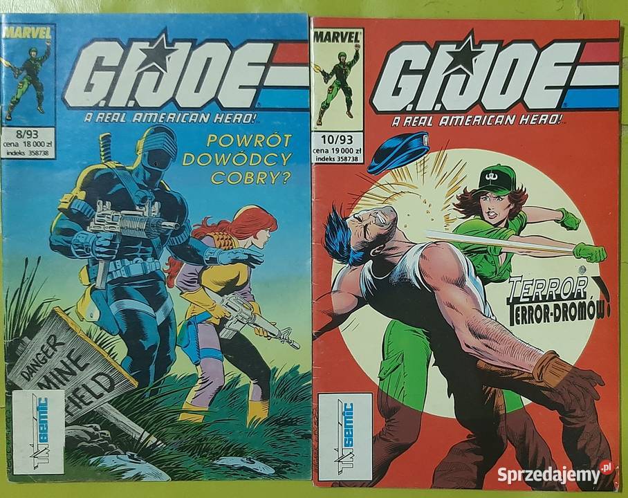 Komiksy Gijoe 1993 tmsemic Rok wydania 1993 Białystok