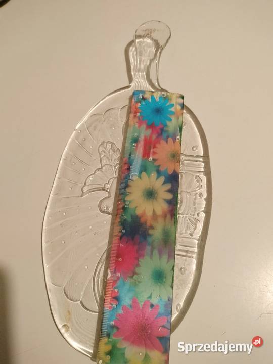 Panterka szklana z rączką dekoracja ptaszek zachodniopomorskie Choszczno