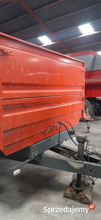 Przyczepa tandem 10 ton kimadan resor piękna Przyczepy rolnicze Nowa Karczma