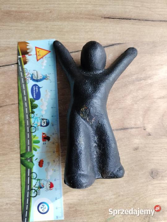 Figurka żeliwna zeźba morso sculpture Choszczno
