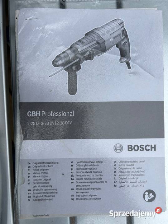 Wiertarka udarowa Bosch GBH 228 DFV świętokrzyskie Kielce