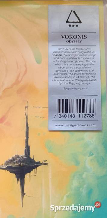 VOKONIS ODYSSEY 180 g 2021 Płyta winylowa NOWA Brwinów
