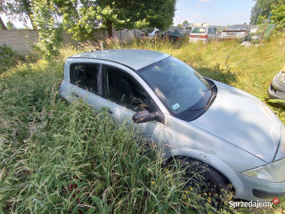 Renault Megane II 15 dCi 60 kW 2004 r dawca Rok produkcji 2004 Szklarka Myślniewska
