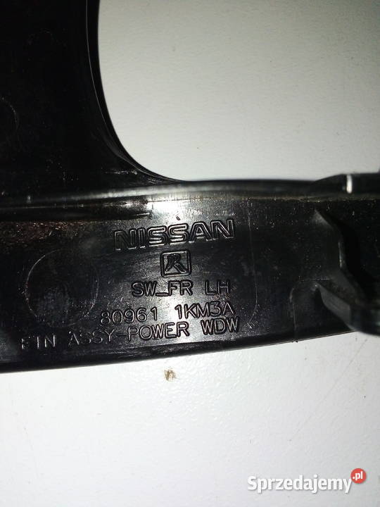 Dekor do panela sterowania Nissan juke Wyposażenie wnętrza Dąbrówka