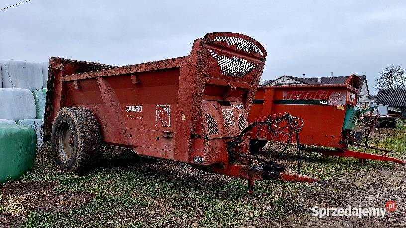 Rozrzutnik obornika Gilibert Helios 15 podlaskie Wizna