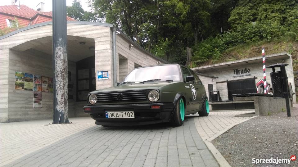 Golf mk2 wojskowy Volkswagen dolnośląskie Kamienna Góra sprzedam