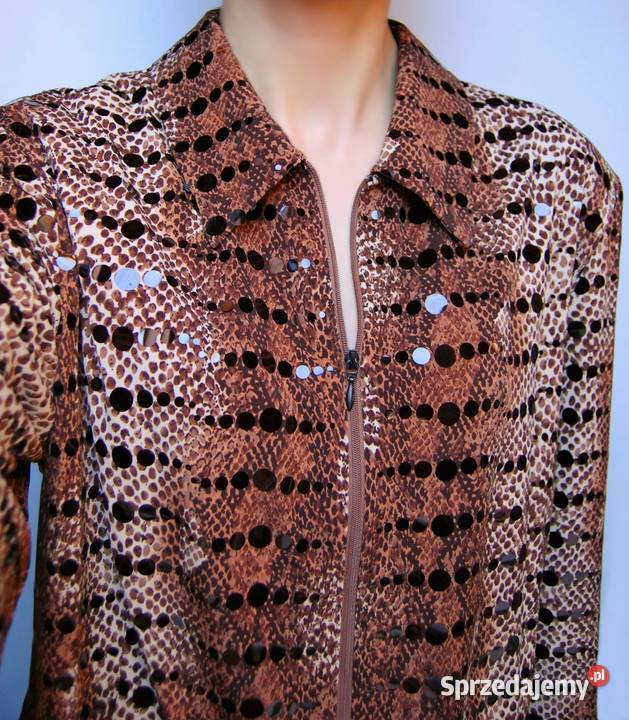 Joseph Ribkoff żakiet blezer damski 48 wężowy Moda i Styl Lublin