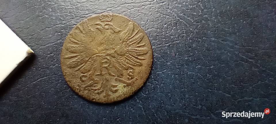 Stare monety 6 fenig 1706 Niemcy srebro Numizmatyka Lesko sprzedam