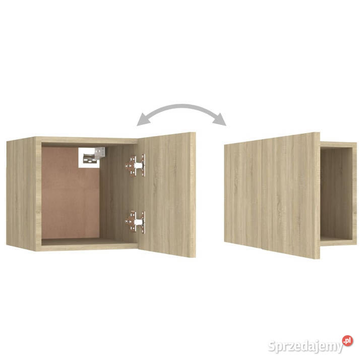 Szafka nocna dąb sonoma 305x30x30 materiał