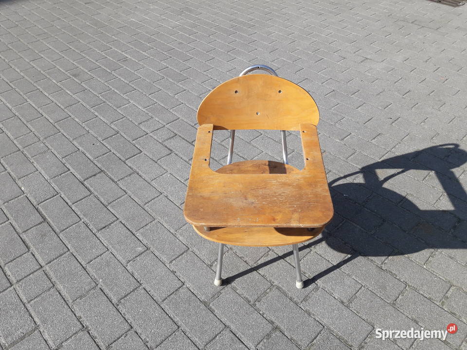 Krzesło dziecięce do karmienia z okresu PRL lata Gdynia sprzedam