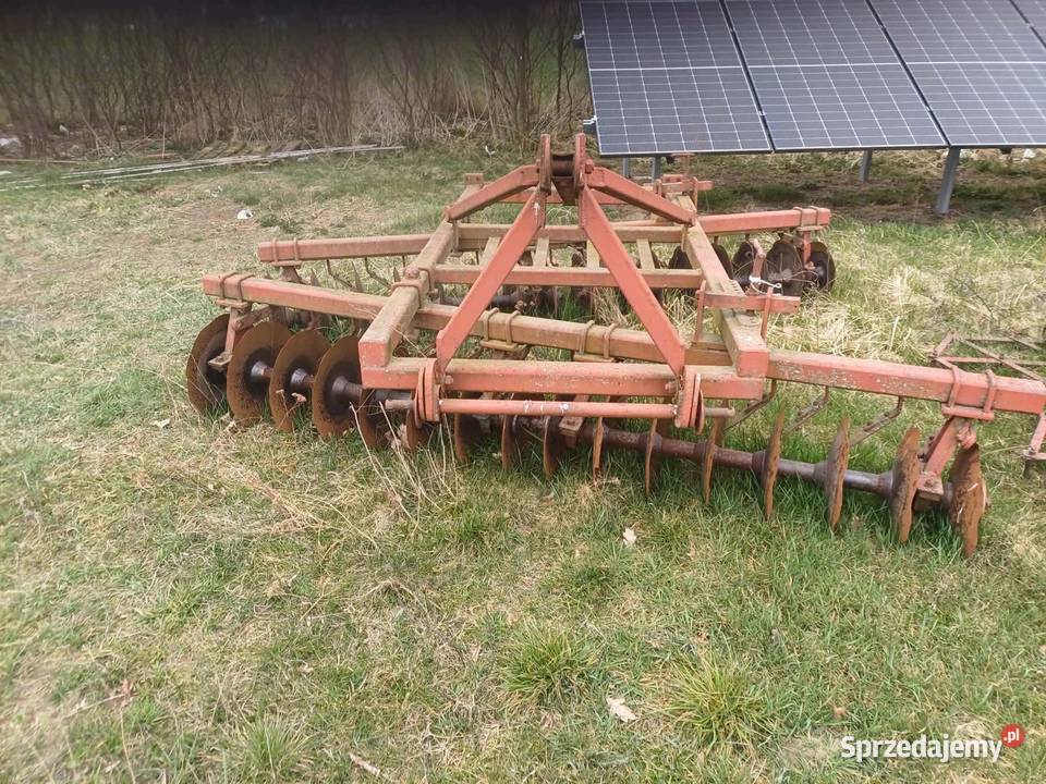 Brona talerzowa talerzówka 3 m z wałem Rawicz