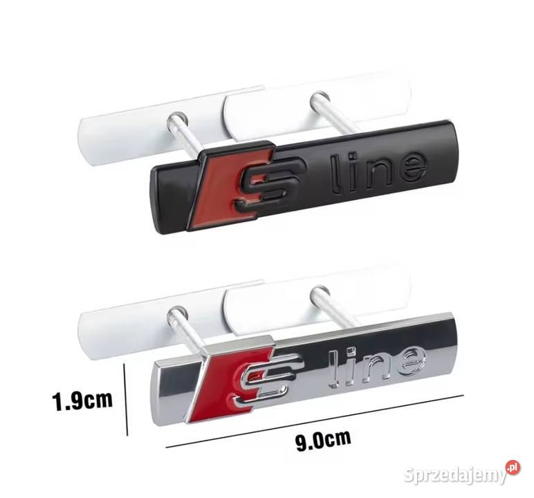 LogoZnaczekemblemat grilla przedniego Audi SLine Gliwice sprzedam
