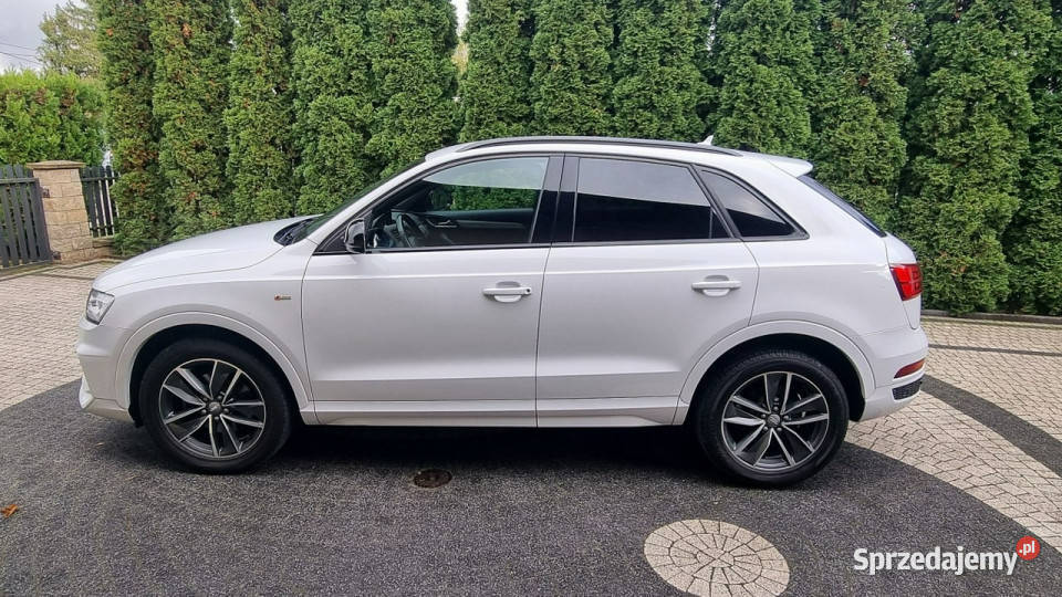Audi Q3 STronic Serwis Navi Biała Perła czujnik parkowania Q3 mazowieckie Płońsk