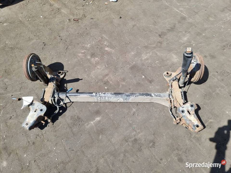 BELKA SANKI TYŁ CITROEN C3 14 HDI Lipno