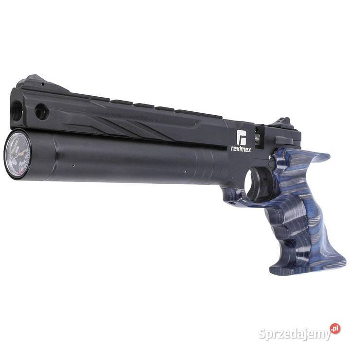 Pistolet wiatrówka PCP Reximex RPA Blue Warszawa