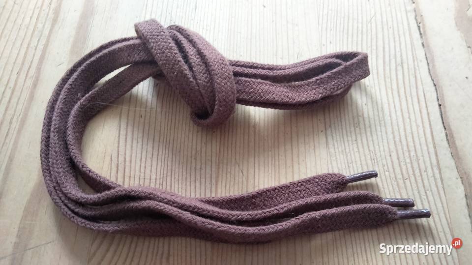 Sznurowadła płaskie grube długość 100 kolor Ostrów Wielkopolski sprzedam