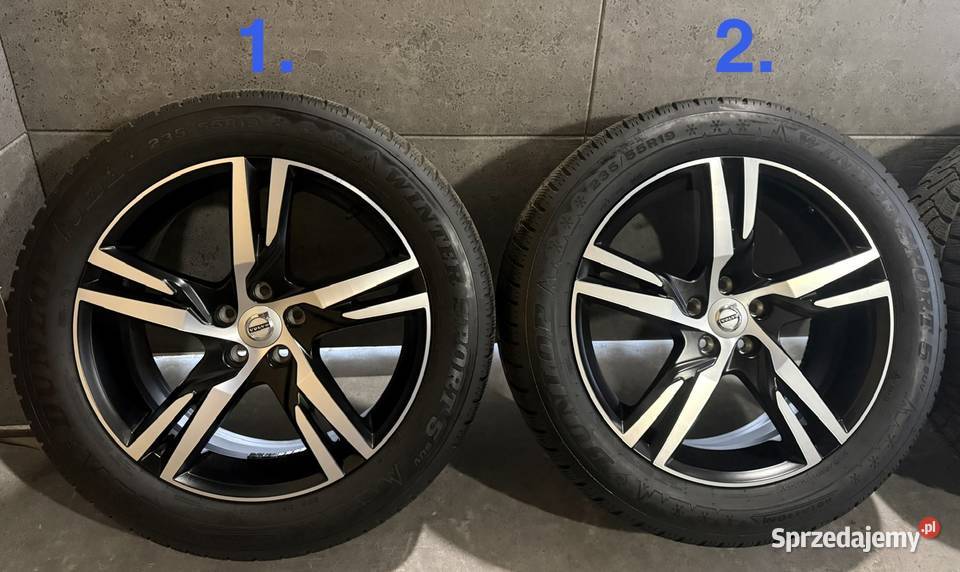 19 Volvo XC60 OEM stan idealny fabryczny felgi Lubasz