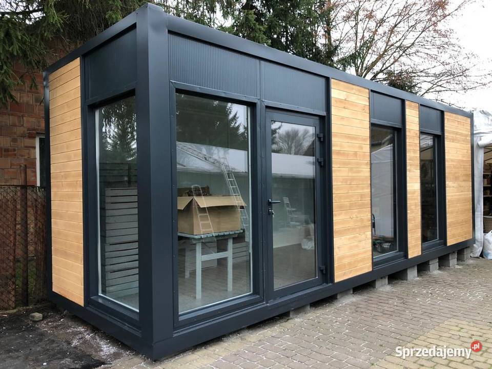 Pawilon handlowy kontener biurowy 8x3 biuro 24m2 Lokale użytkowe Tarczyn