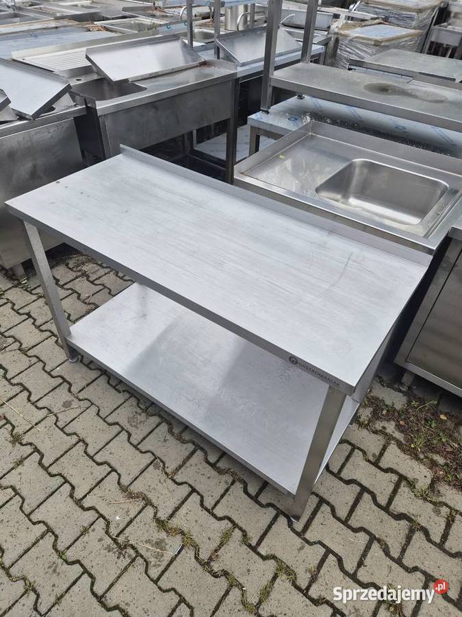 Blat Stół Z Półką 130x55x85 Rant B Gastronomia Ostrów Wielkopolski