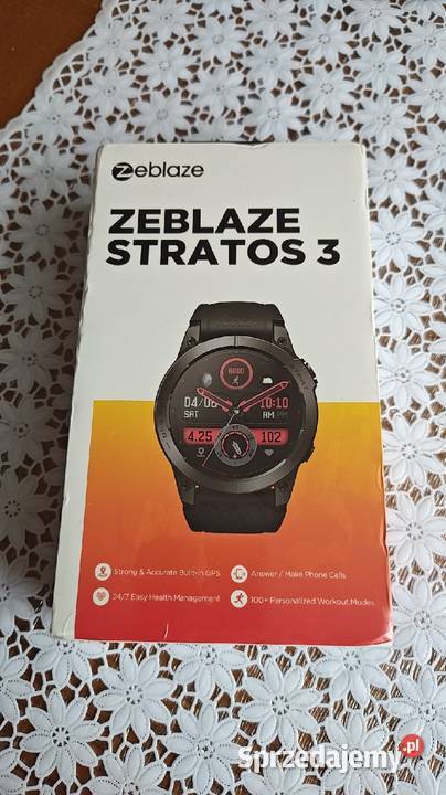 Smartwatch Zeblaze Stratos 3 + Gratisy !!!