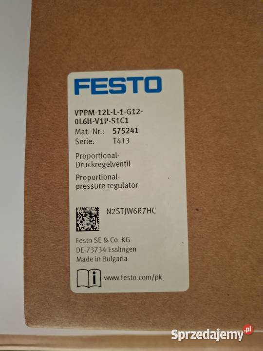 Zawór proporcjonalny ciśnienia VPPM 12L L 1 G12 Kraków sprzedam