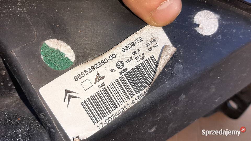 lampa przednia prawa lewa Citroen C3 PLURIEL Dębno
