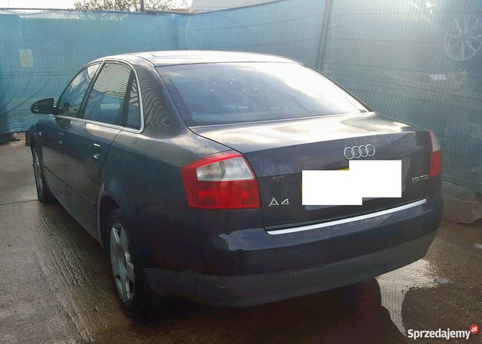 AUDI A4 B6 Części 20002006 diselbenzyna