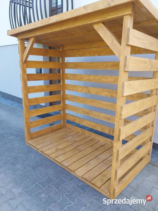 Drewutnia domek na drewno wiatka Drewutnie Tokarnia