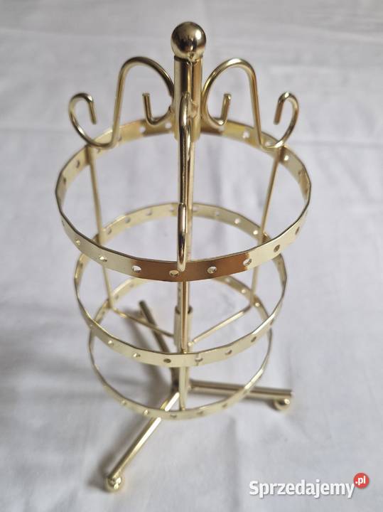 3poziomowy obrotowy metalowy stojak ekspozytor Warszawa