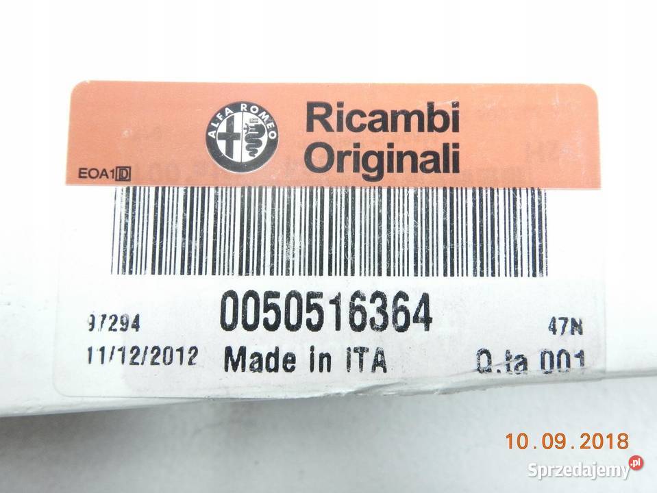 PIÓRO WYCIERACZKI ALFA ROMEO 147 PRAWE 400MM Pióra wycieraczek Akcesoria samochodowe