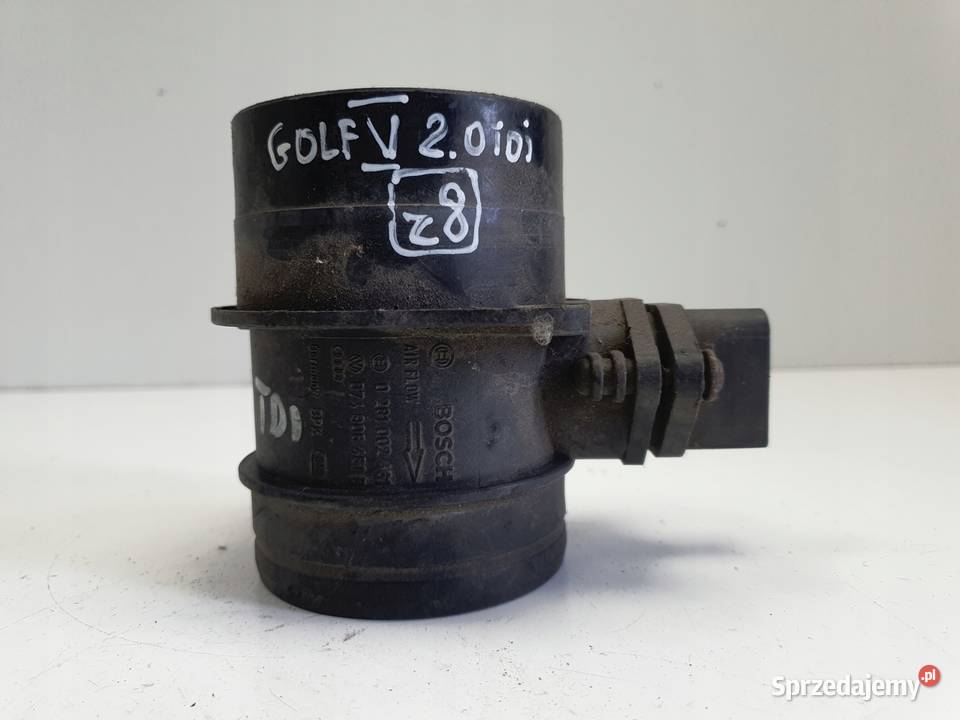 PRZEPŁYWOMIERZ VW Golf V 20 TDI POWIETRZA Rudka