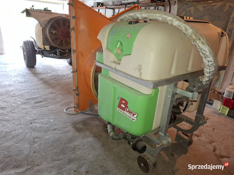 Opryskiwacz sadowniczy opryskiwacz bury nieuszkodzony Zawieszane łódzkie