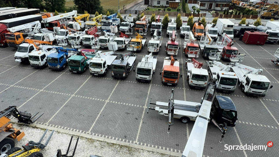 Nissan Cabstar Podnośnik Koszowy 25m KLAAS THEO Widełki