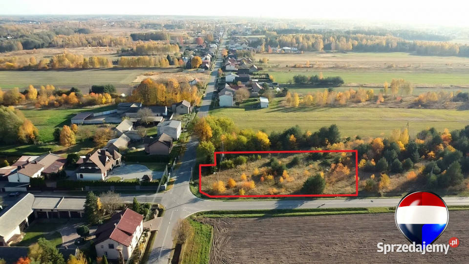 Duża działka w nowej niższej Bór Zapilski