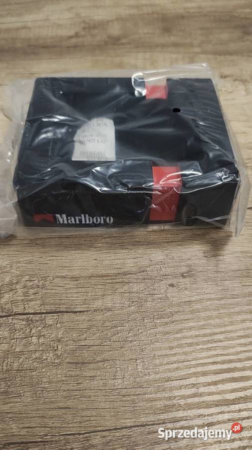Popielniczka Marlboro czarna Aleksandrów Łódzki