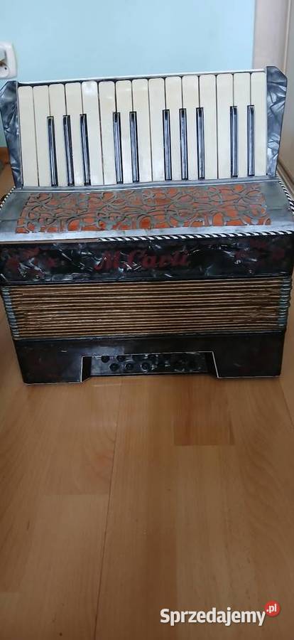 Kolekcjonerski akordeon M Carli MK Kultura i Rozrywka Kraków