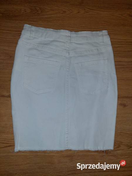 Nowa spódnica biała jeans Warszawa